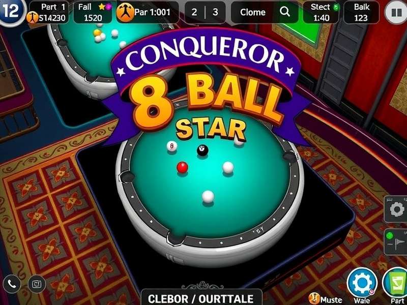 Conqueror 8 Ball Star Gameplay